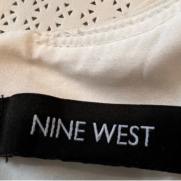 SALE !!!!Nine West Blue White Color Dress Size 6 - Picture 9 of 10